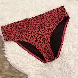 Victoria’s Secret Bikini Bottom Leopard Large Animal Beach Vacation